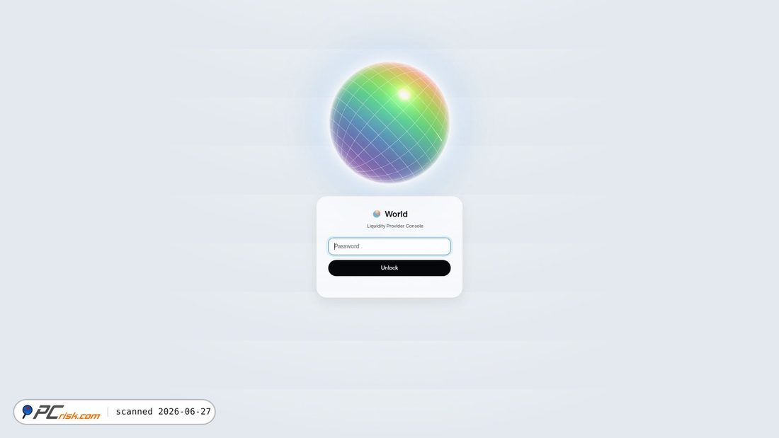 Screenshot of lp.world.xyz