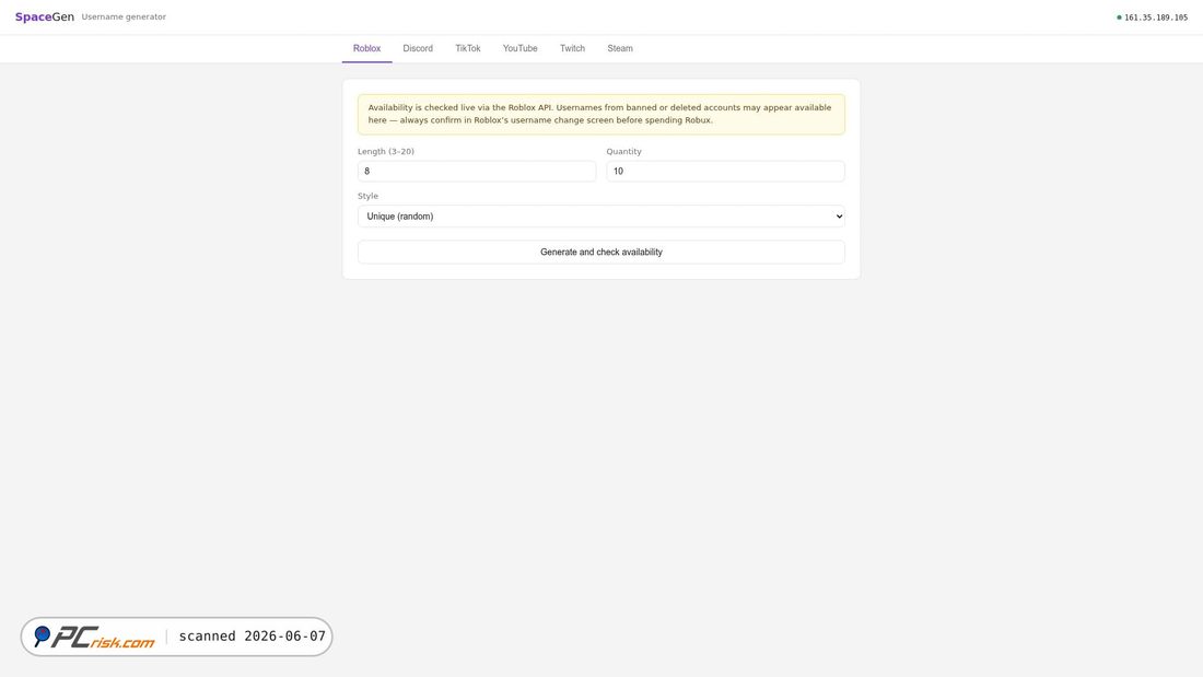 Screenshot of lplace.space
