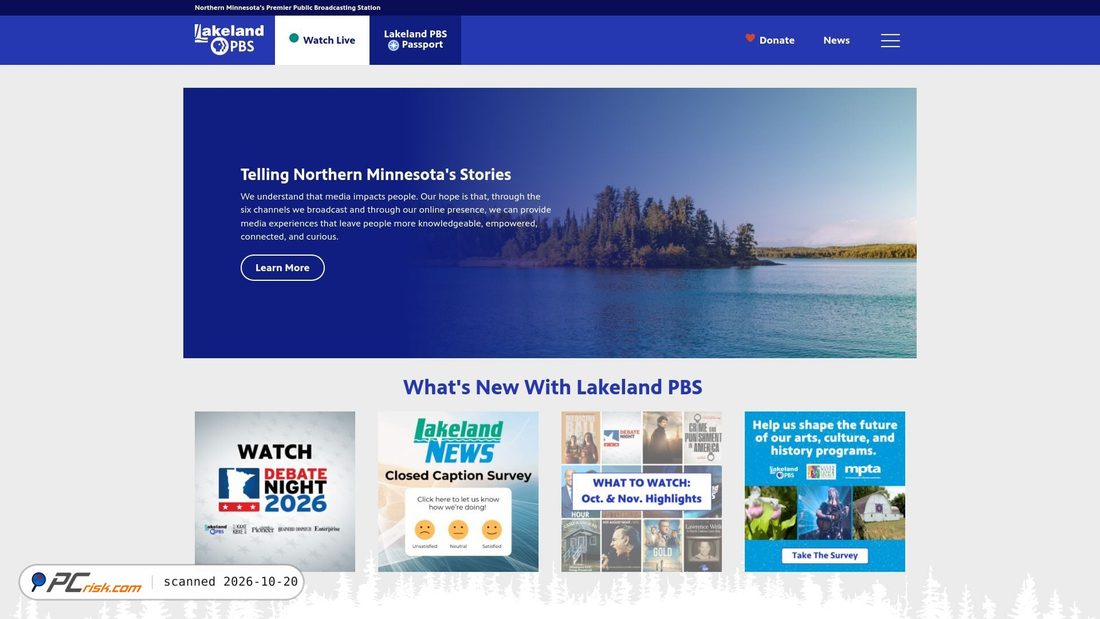 Screenshot of lptv.org