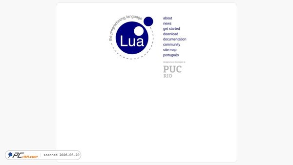 lua.org screenshot