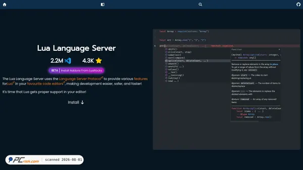 luals.github.io screenshot