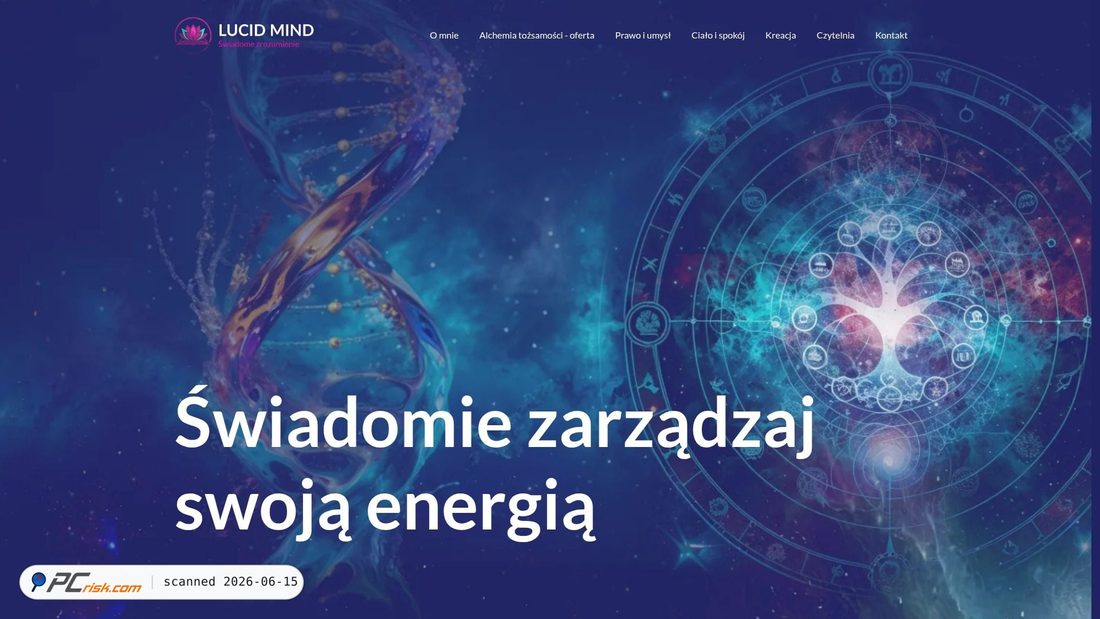 Screenshot of lucidmind.com.pl
