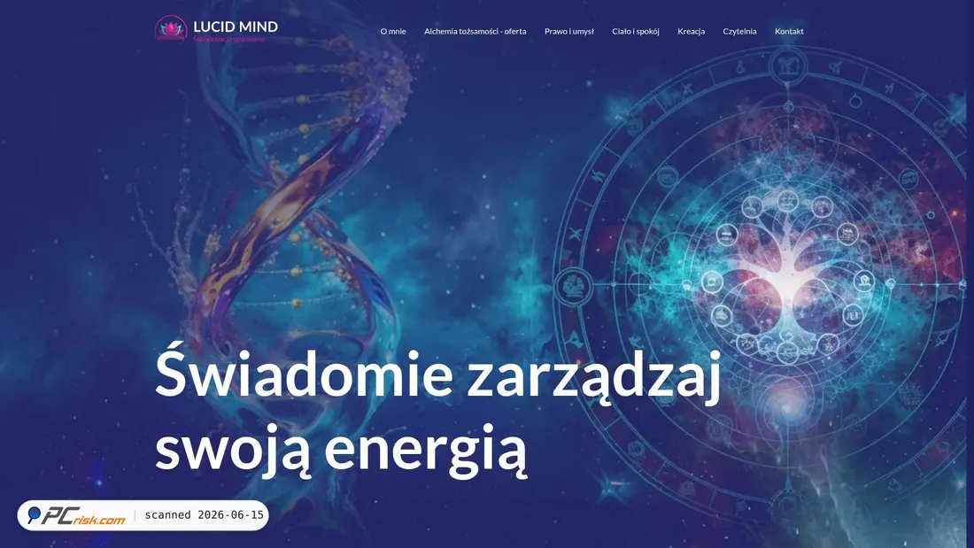 Screenshot von lucidmind.com.pl