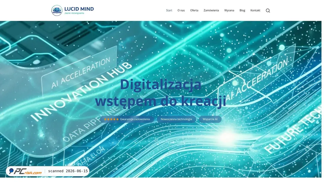 Screenshot of lucidmind.pl