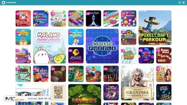 ludigames.com Screenshot