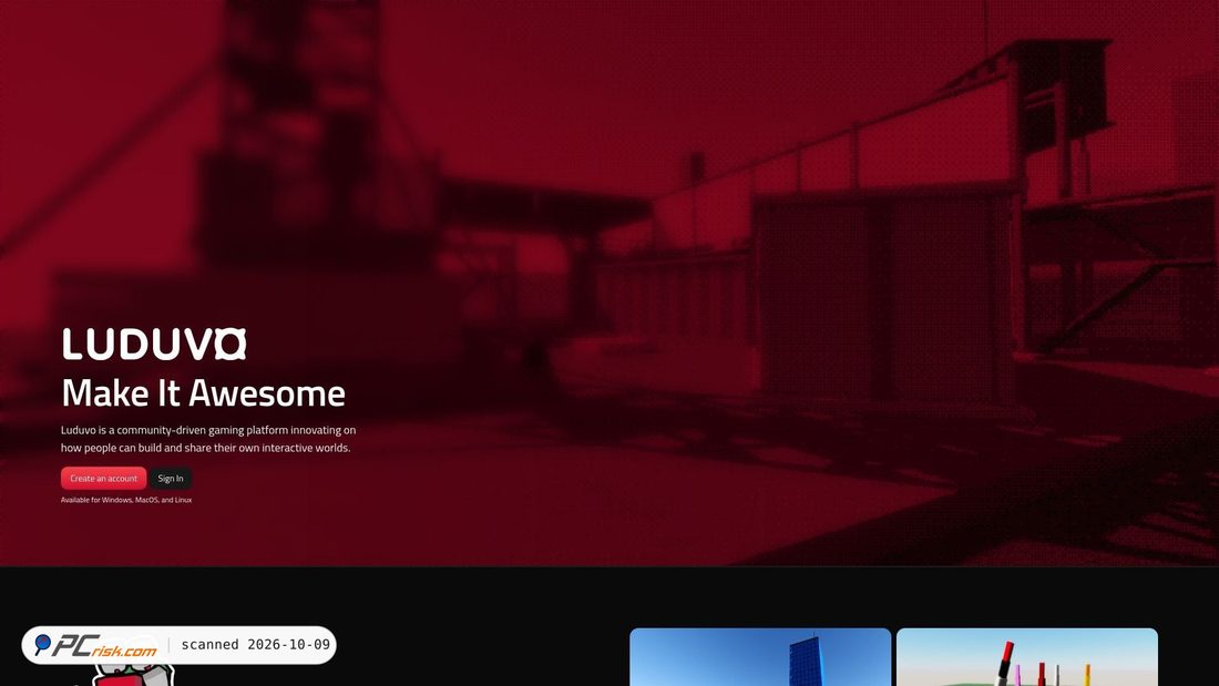 Captura de ecrã de luduvo.com