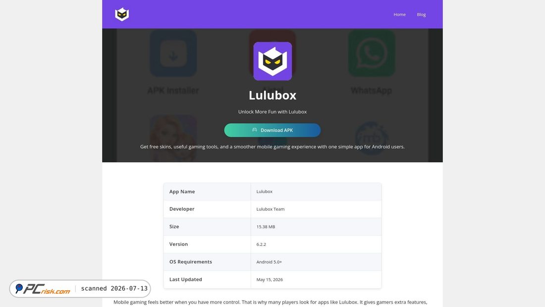 Screenshot of luluboxofficial.org