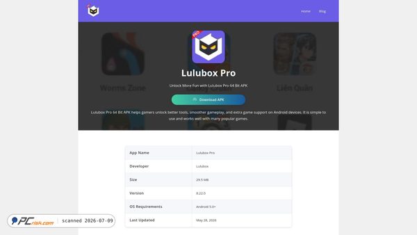 luluboxpro64bit.org screenshot