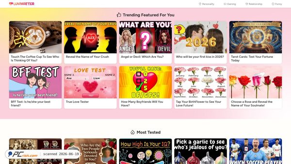 luvmatter.com screenshot