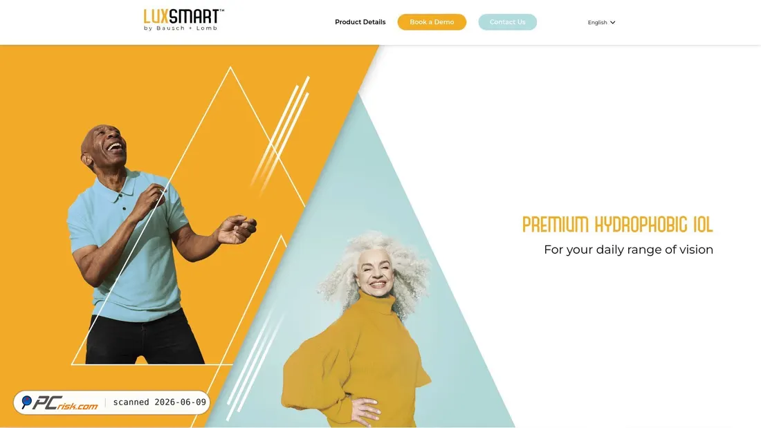 Screenshot di luxsmartstg.wpengine.com