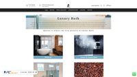 luxurybath.in screenshot