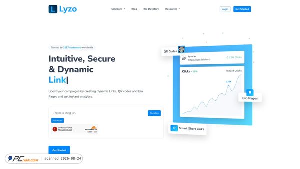 lyzo.io screenshot