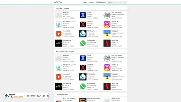 m.apktoy.com Screenshot