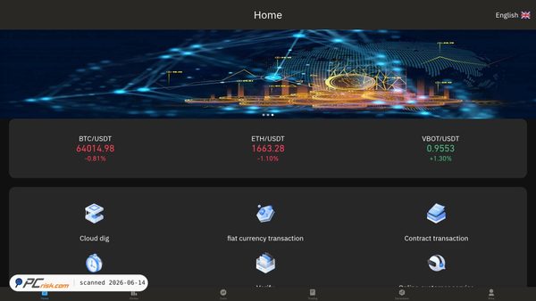 m.vbotcoin.com screenshot