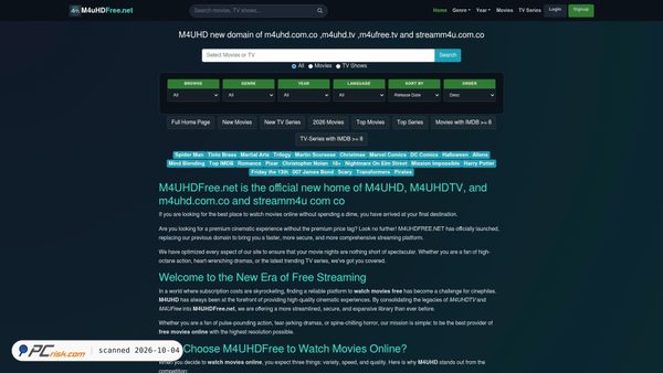 m4uhdfree.net screenshot