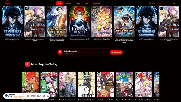 madarascans.com screenshot