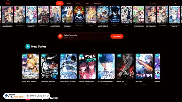 madarascans.com screenshot