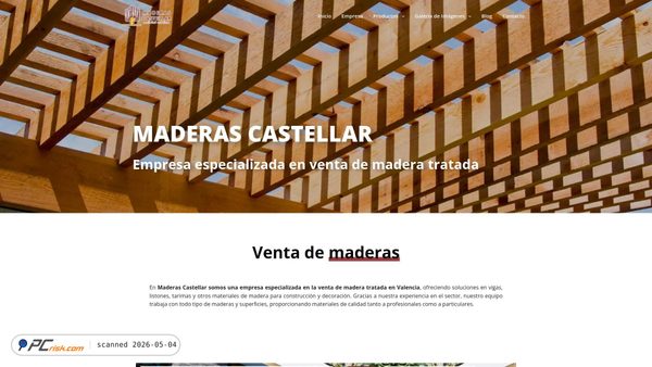 maderascastellar.es screenshot