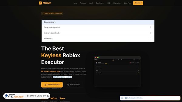madium.net Screenshot