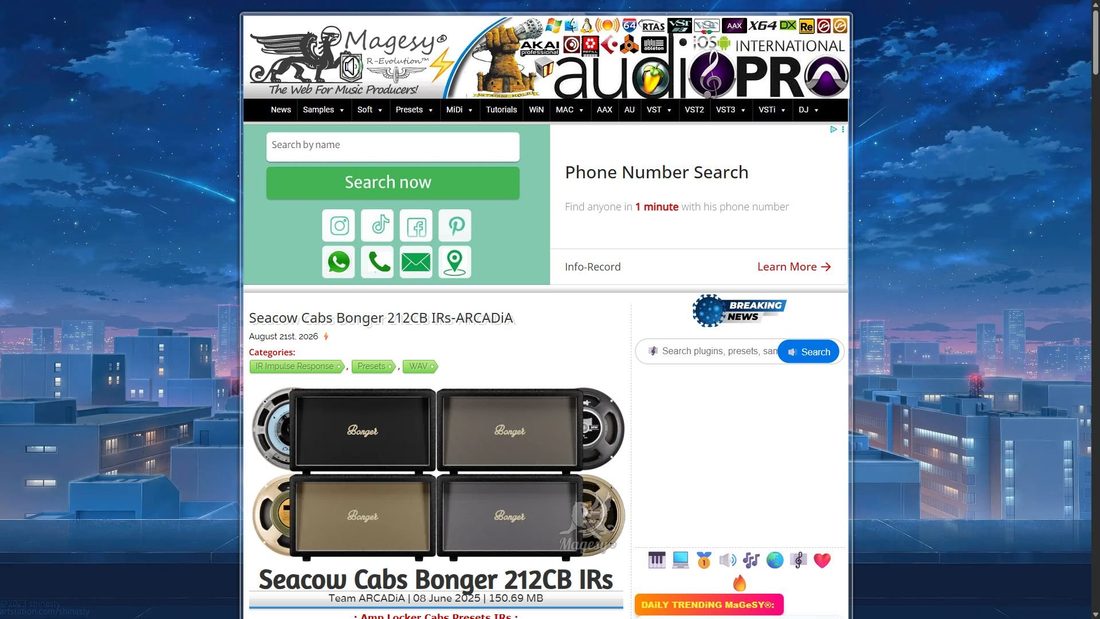 Screenshot di magesy.blog
