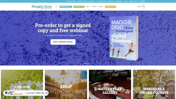 maggiedent.com screenshot