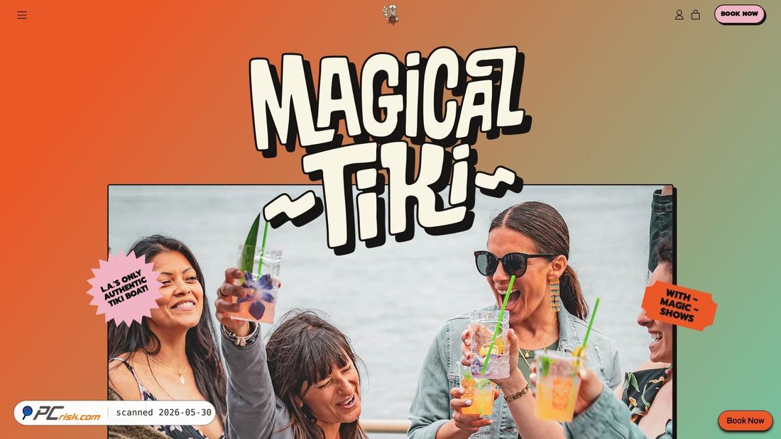 Screenshot von magicaltiki.com