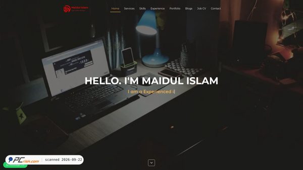 maidulislam.com screenshot