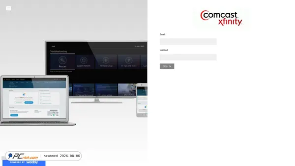 mailcomcst.weebly.com screenshot