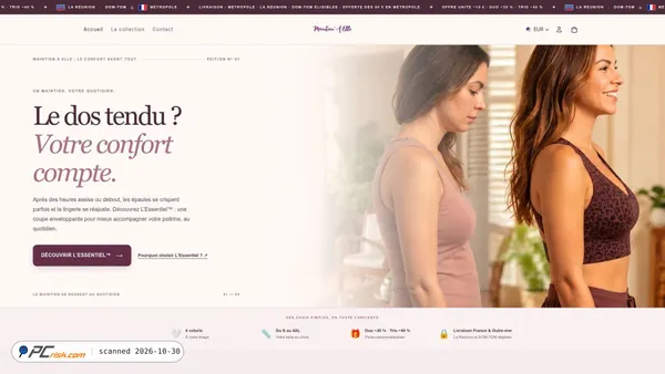 maintienaelle.re Screenshot