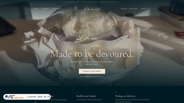 Screenshot di maisonamone.com