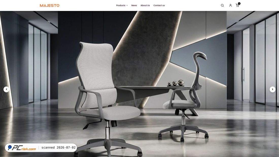 Screenshot von majestobd.com
