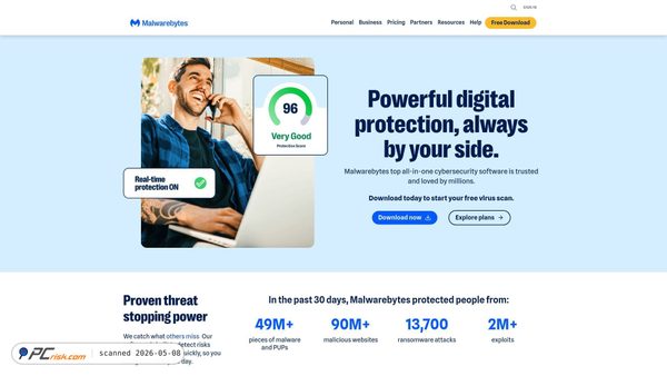 malwarebytes.com screenshot