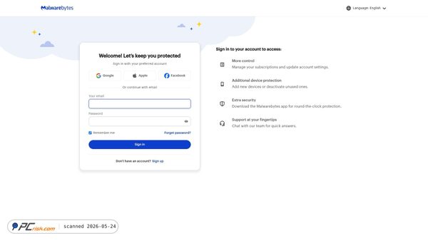 malwarebytes.valueyouridentity.com screenshot