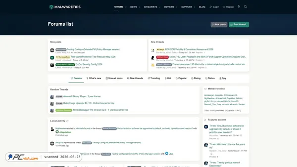 malwaretips.com screenshot