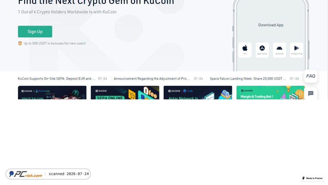Screenshot of manage-kucoin-en.framer.ai