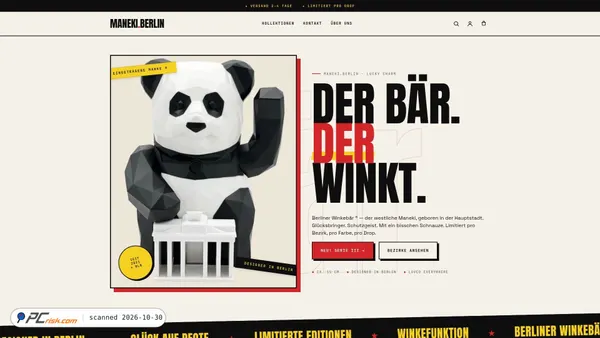 maneki.berlin Screenshot