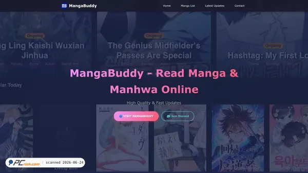 mangabuddy1.co.uk screenshot