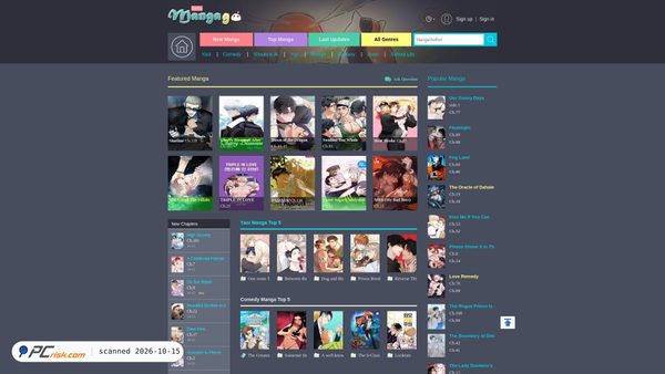 mangago.me screenshot
