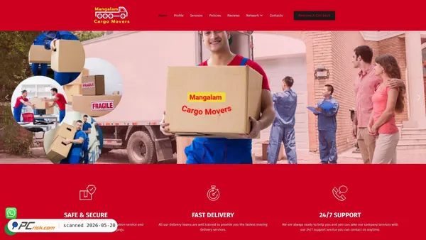 mangalamcm.com screenshot