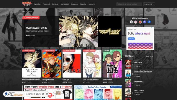 mangaplus.shueisha.co.jp screenshot
