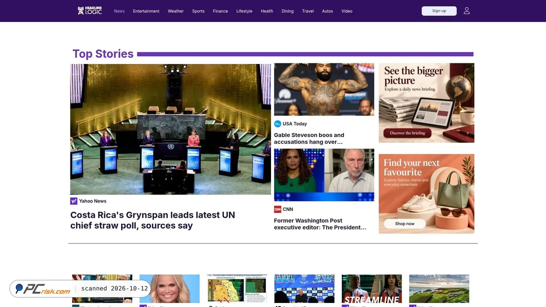 Captura de ecrã de manhuas.com