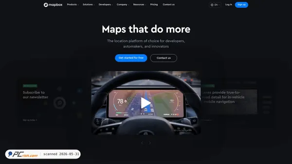 mapbox.com screenshot