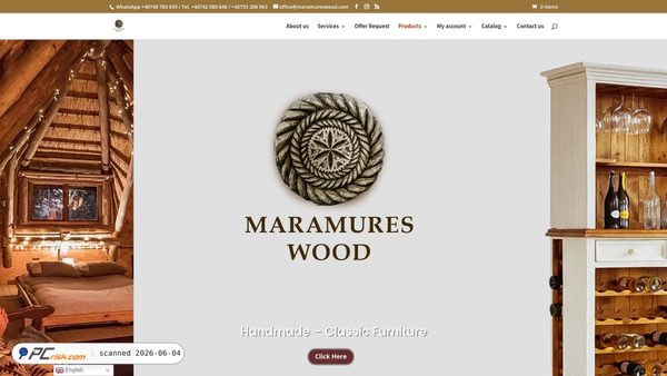 maramureswood.com screenshot