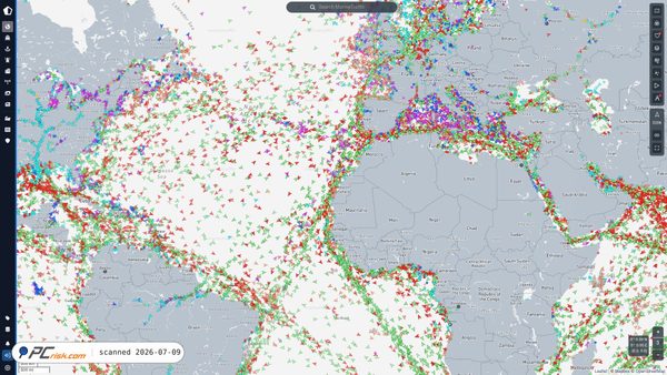 marinetraffic.com screenshot