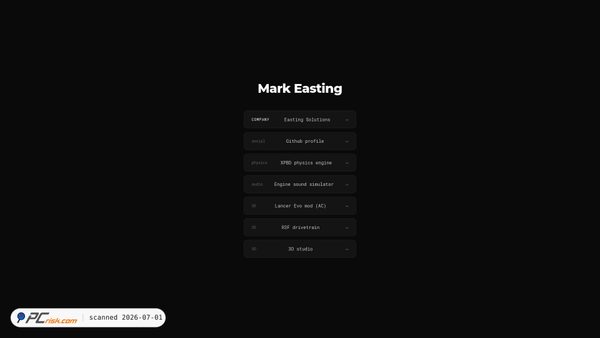 markeasting.github.io screenshot