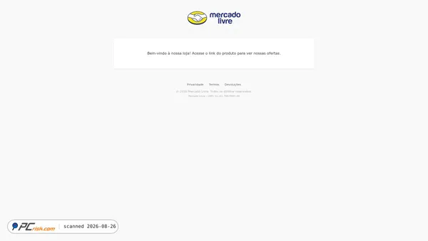 marketplacemrecado.com.br screenshot