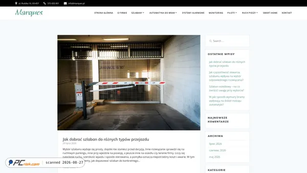 marques.pl screenshot