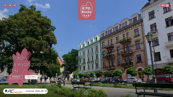 matejkohotel.pl screenshot