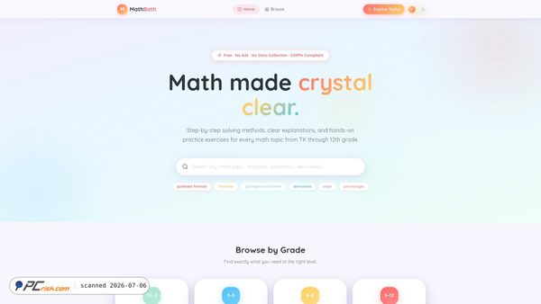 mathbath.pages.dev screenshot
