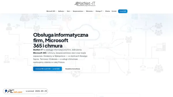 matnet-it.pl screenshot